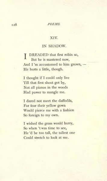 Poems by Emily Dickinson First Series by Emily Dickinson