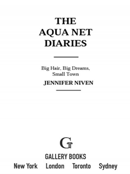 The Aqua Net Diaries: Big Hair, Big Dreams, Small Town by Jennifer Niven