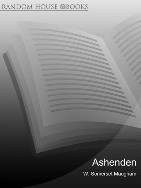 Ashenden by W. Somerset Maugham