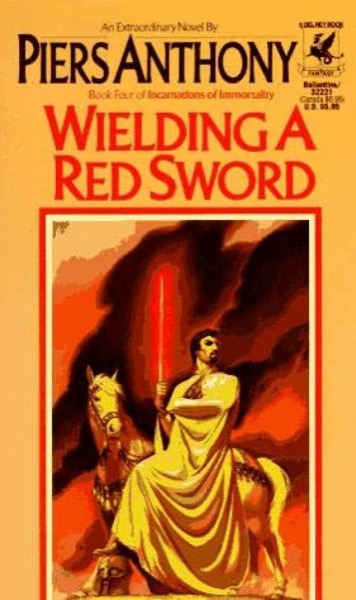 Wielding a Red Sword by Piers Anthony