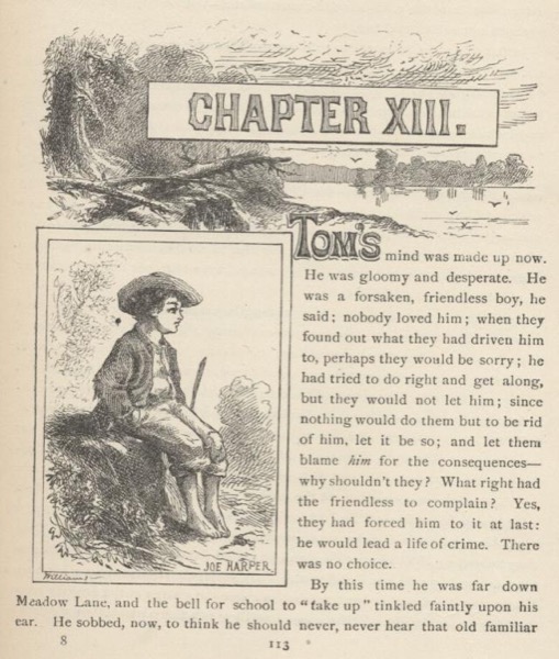 The Adventures of Tom Sawyer, Part 8. by Mark Twain