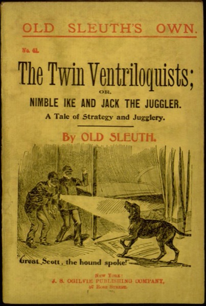 The Twin Ventriloquists; or, Nimble Ike and Jack the Juggler by Amanda M. Douglas