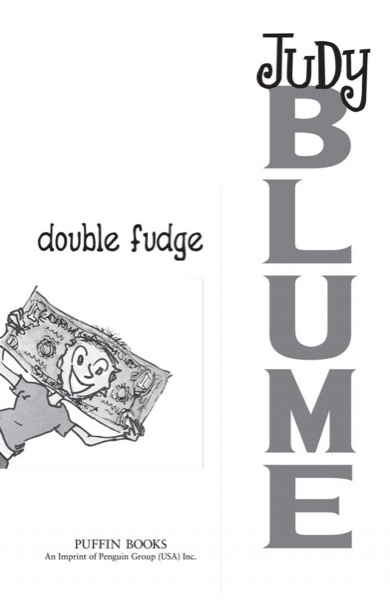 Double Fudge by Judy Blume