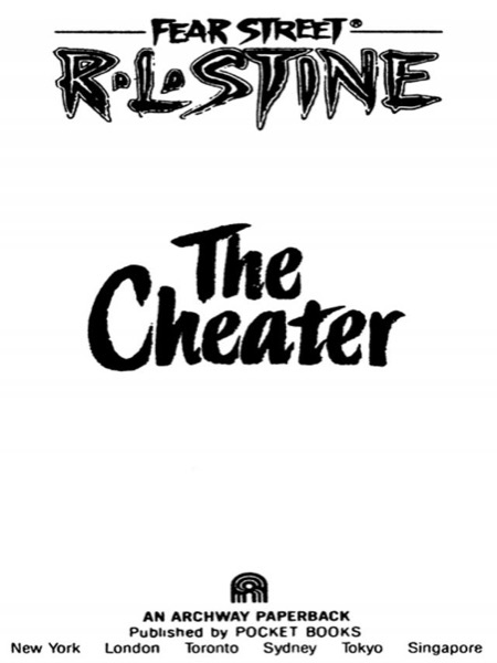 The Cheater by R. L. Stine