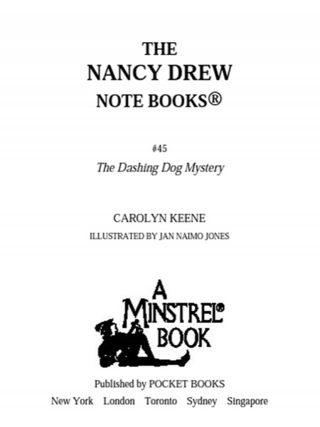 The Dashing Dog Mystery by Carolyn Keene