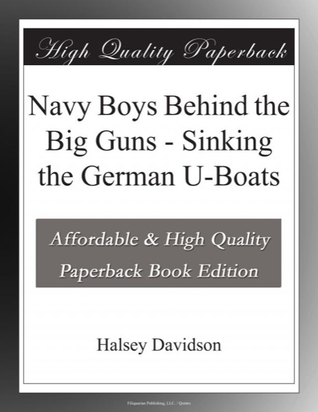 Navy Boys Behind the Big Guns; Or, Sinking the German U-Boats by Halsey Davidson