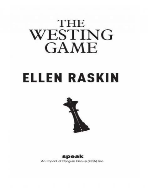 The Westing Game by Ellen Raskin