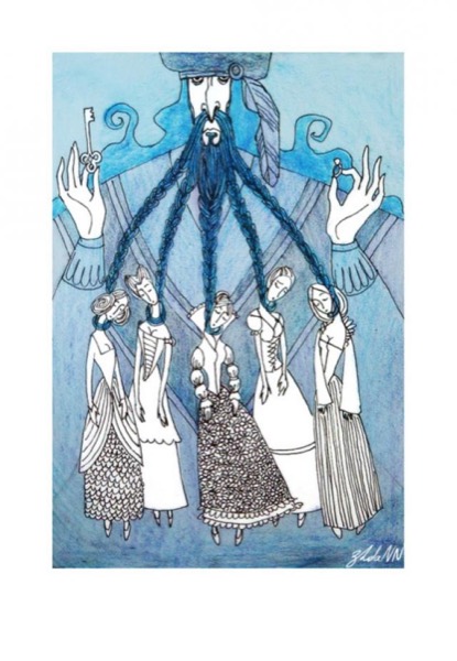 The Popular Story of Blue Beard by Charles Perrault