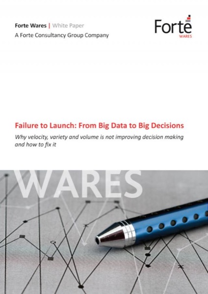 Failure to Launch: From Big Data to Big Decisions by Forte Wares