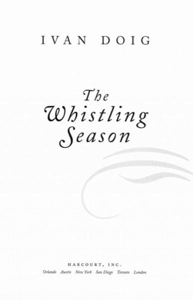 The Whistling Season by Ivan Doig