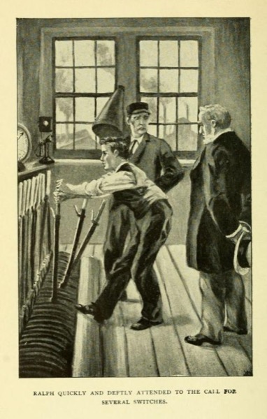 Ralph in the Switch Tower; Or, Clearing the Track by Frank V. Webster