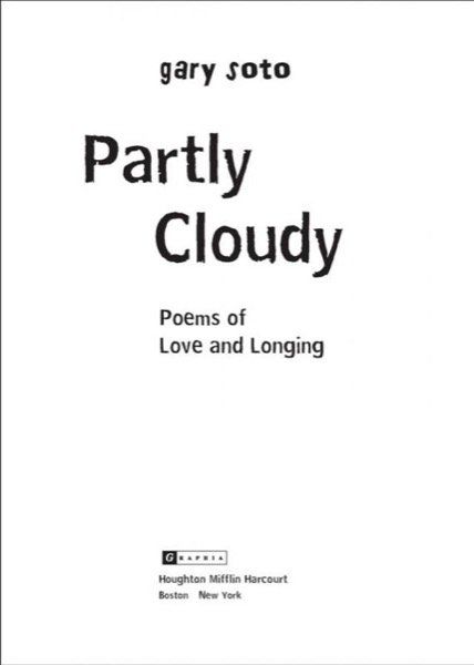 Partly Cloudy by Gary Soto