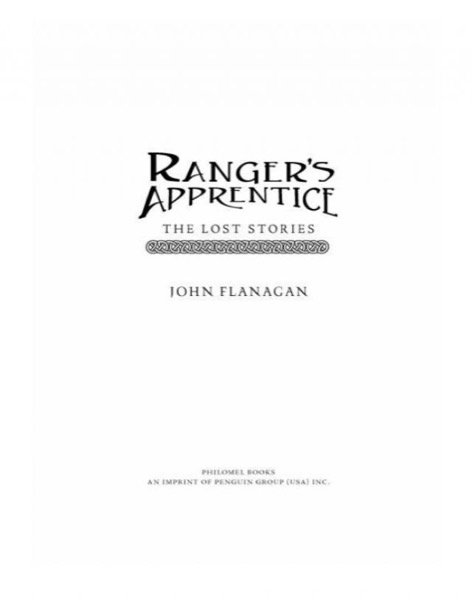 The Lost Stories by John Flanagan