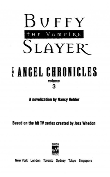 The Angel Chronicles, Vol. 3 by Nancy Holder