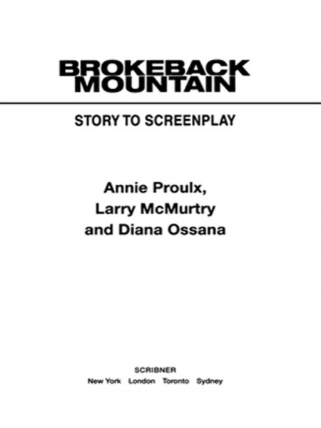 Brokeback Mountain by Annie Proulx