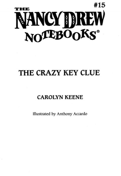 The Crazy Key Clue by Carolyn Keene