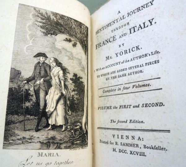 A Sentimental Journey Through France and Italy by Laurence Sterne