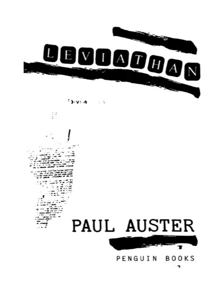 Leviathan by Paul Auster