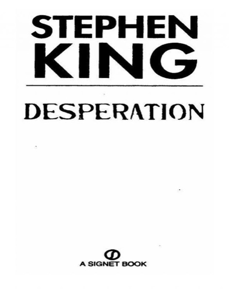 Desperation by Stephen King