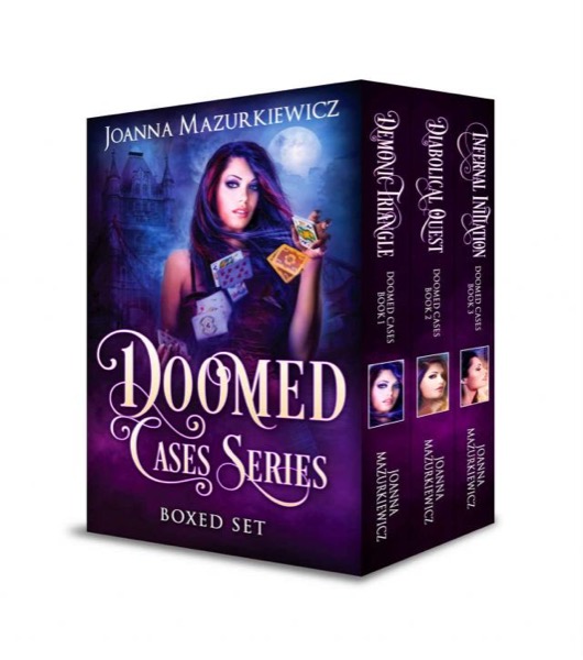 Doomed Cases Series (1-3) Demonic Triangle Diabolical Quest Infernal Initiation by Joanna Mazurkiewicz