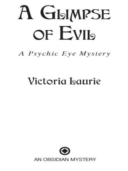 A Glimpse of Evil by Victoria Laurie