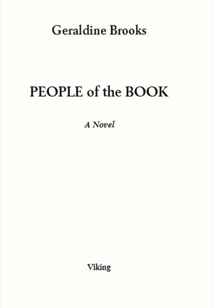 People of the Book by Geraldine Brooks