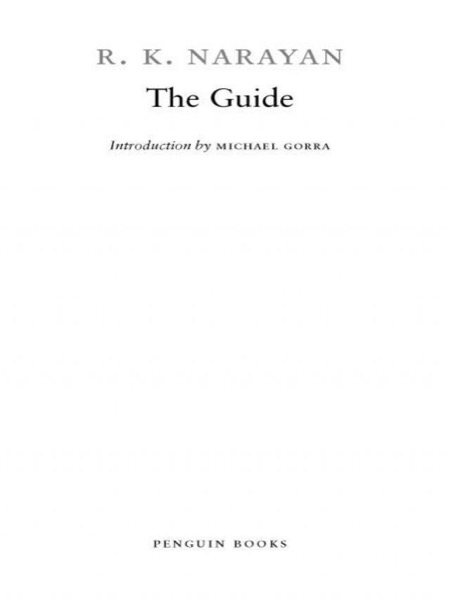 The Guide by R. K. Narayan