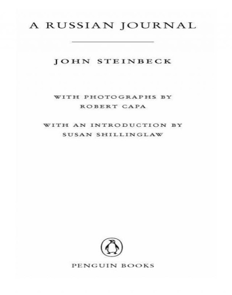 A Russian Journal by John Steinbeck