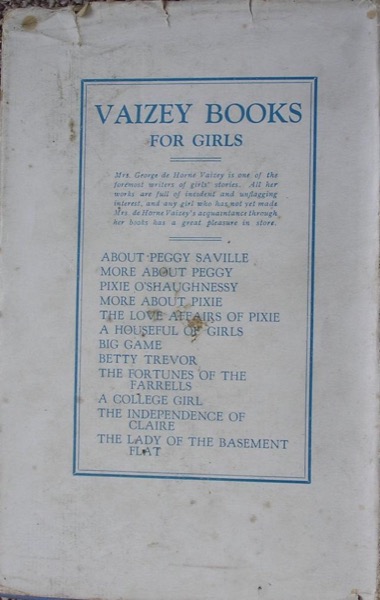 The Independence of Claire by Mrs. George de Horne Vaizey