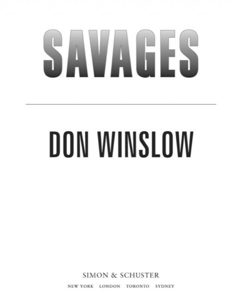 Savages by Don Winslow