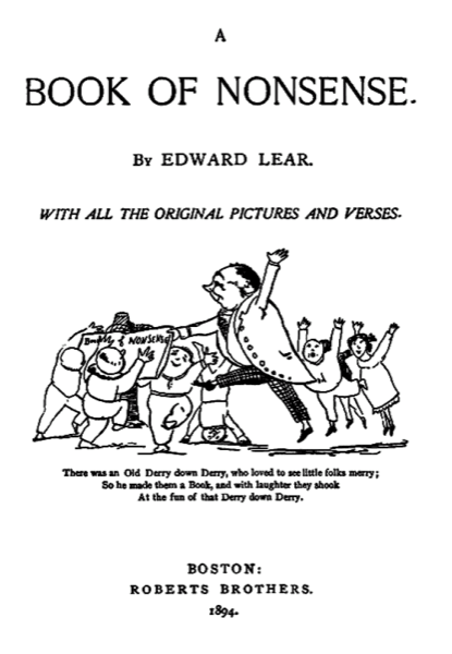 Nonsense Books by Edward Lear