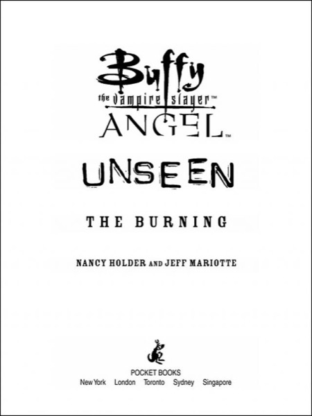 UNSEEN: THE BURNING by Nancy Holder