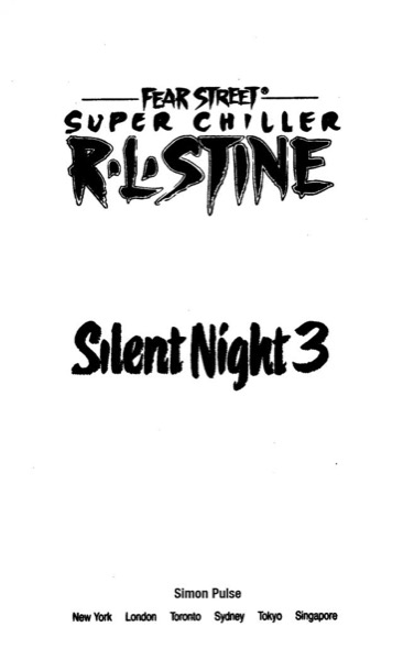 Silent Night 3 by R. L. Stine