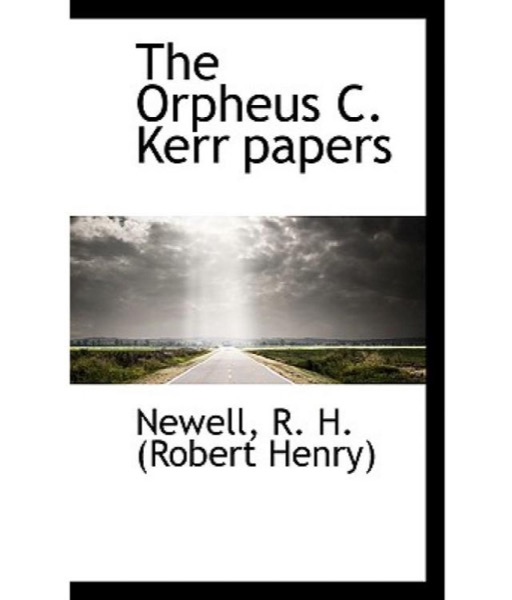 The Orpheus C. Kerr Papers, Series 1