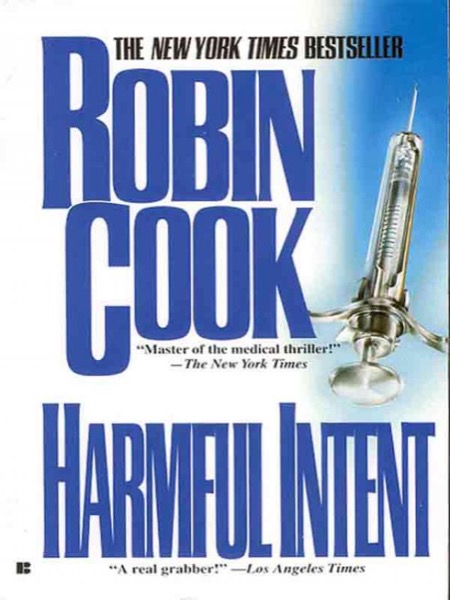 Harmful Intent by Robin Cook
