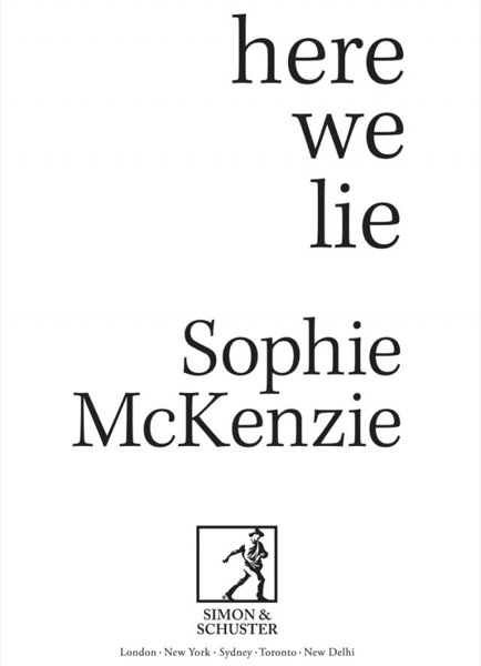 Here We Lie by Sophie McKenzie