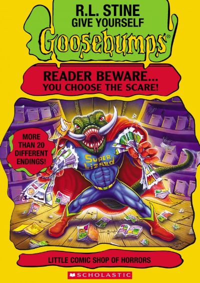 Little Comic Shop of Horrors by R. L. Stine