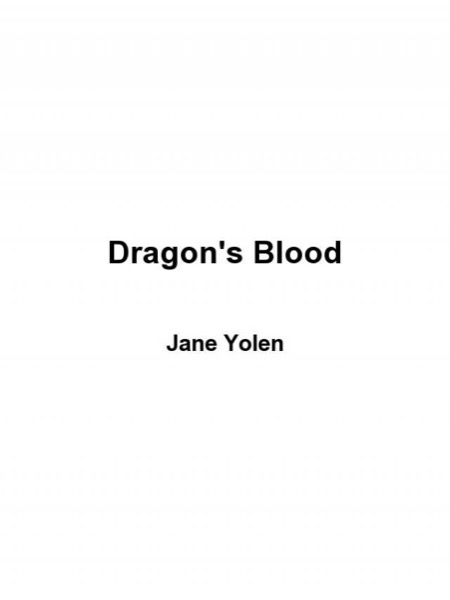 Dragon's Blood by Jane Yolen