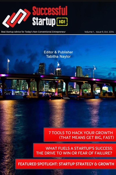 Successful Startup 101 Magazine - Issue 9 by Tabitha Naylor