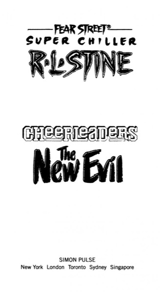 Cheerleaders: The New Evil by R. L. Stine