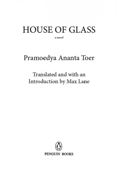 House of Glass by Pramoedya Ananta Toer