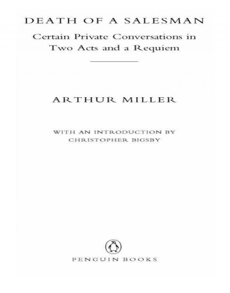 Death of a Salesman by Arthur Miller