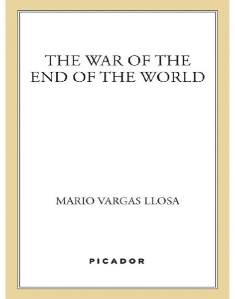 The War of the End of the World by Mario Vargas Llosa