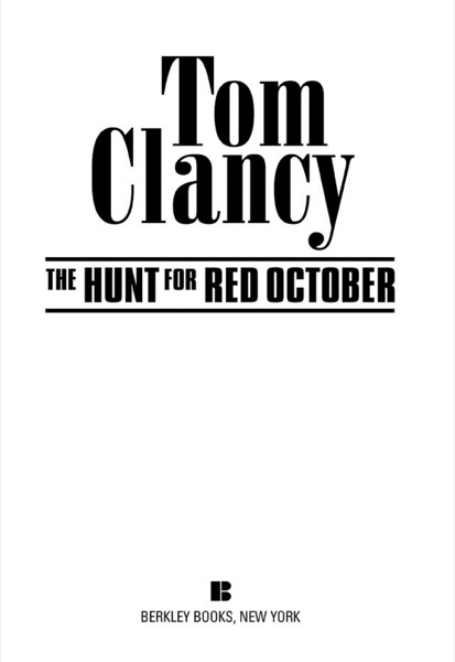 The Hunt for Red October by Tom Clancy