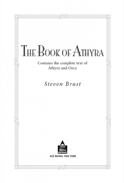 The Book of Athyra by Steven Brust