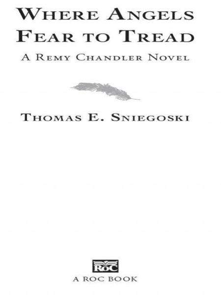 Where Angels Fear to Tread by Thomas E. Sniegoski