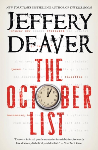 The October List by Jeffery Deaver