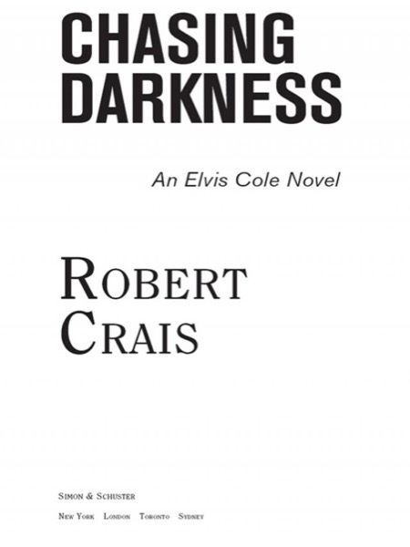 Chasing Darkness by Robert Crais