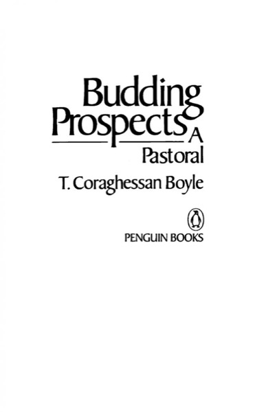 Budding Prospects: A Pastoral (Contemporary American Fiction) by T. Coraghessan Boyle