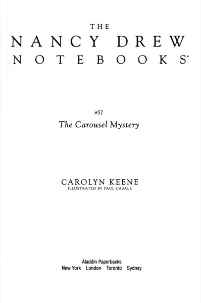 The Carousel Mystery by Carolyn Keene